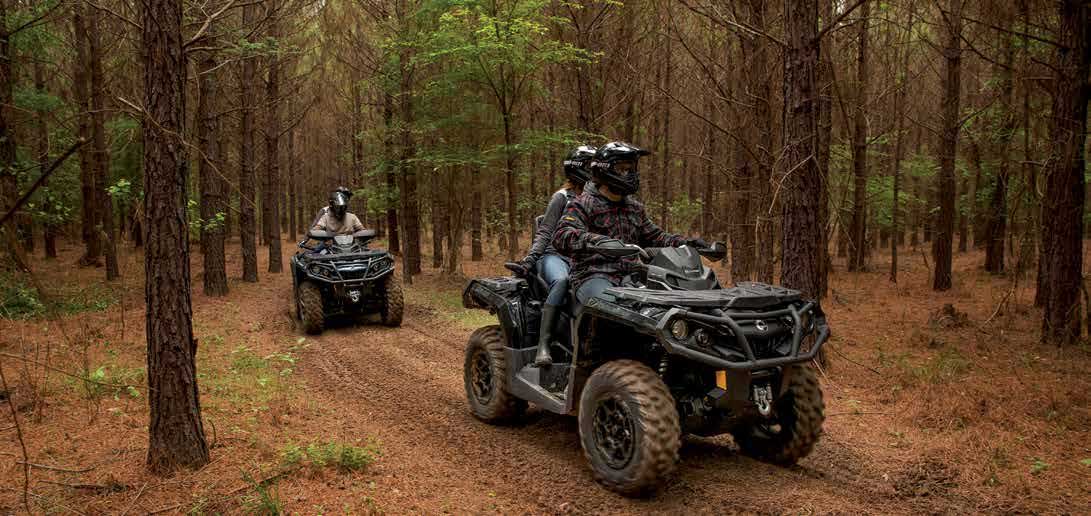 Outlander Can Am quad -  off-road