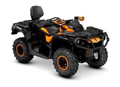 Can Am Quad Outlander 850 XT-P black-orange