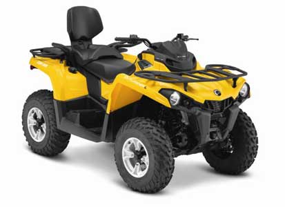 Can Am Quad Outlander MAX 570 DPS yellow
