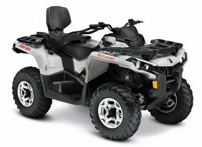 Can Am Quad Outlander MAX 650 DP black-white