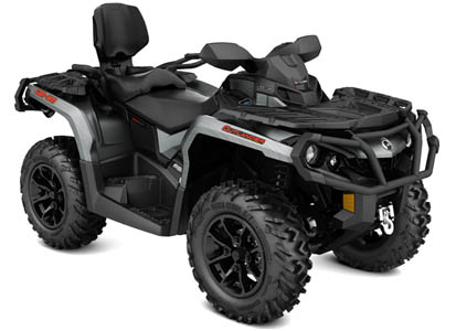 Can Am Quad Outlander MAX 650 XT brushed aluminium