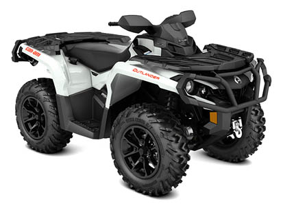 Can Am Quad Outlander 650 XT pearl white-black