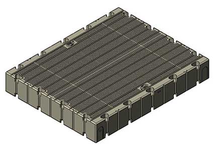 Modular part Pontoon - Dock 100