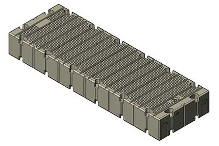 Modular part Pontoon - Dock 40