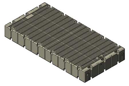 Modular part Pontoon - Dock 60