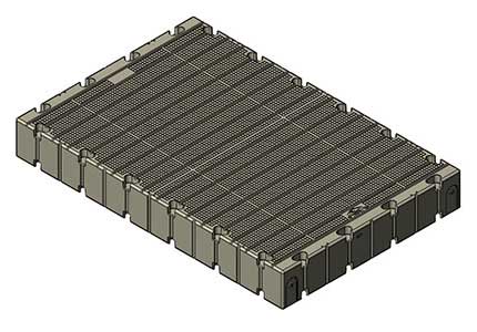 Modularni dio pontona - Dock 80