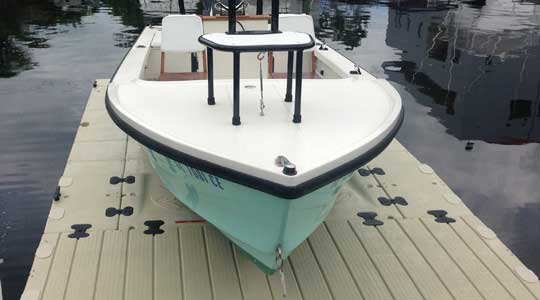 Pontoon for speedboat - Ez BoatPort 3001