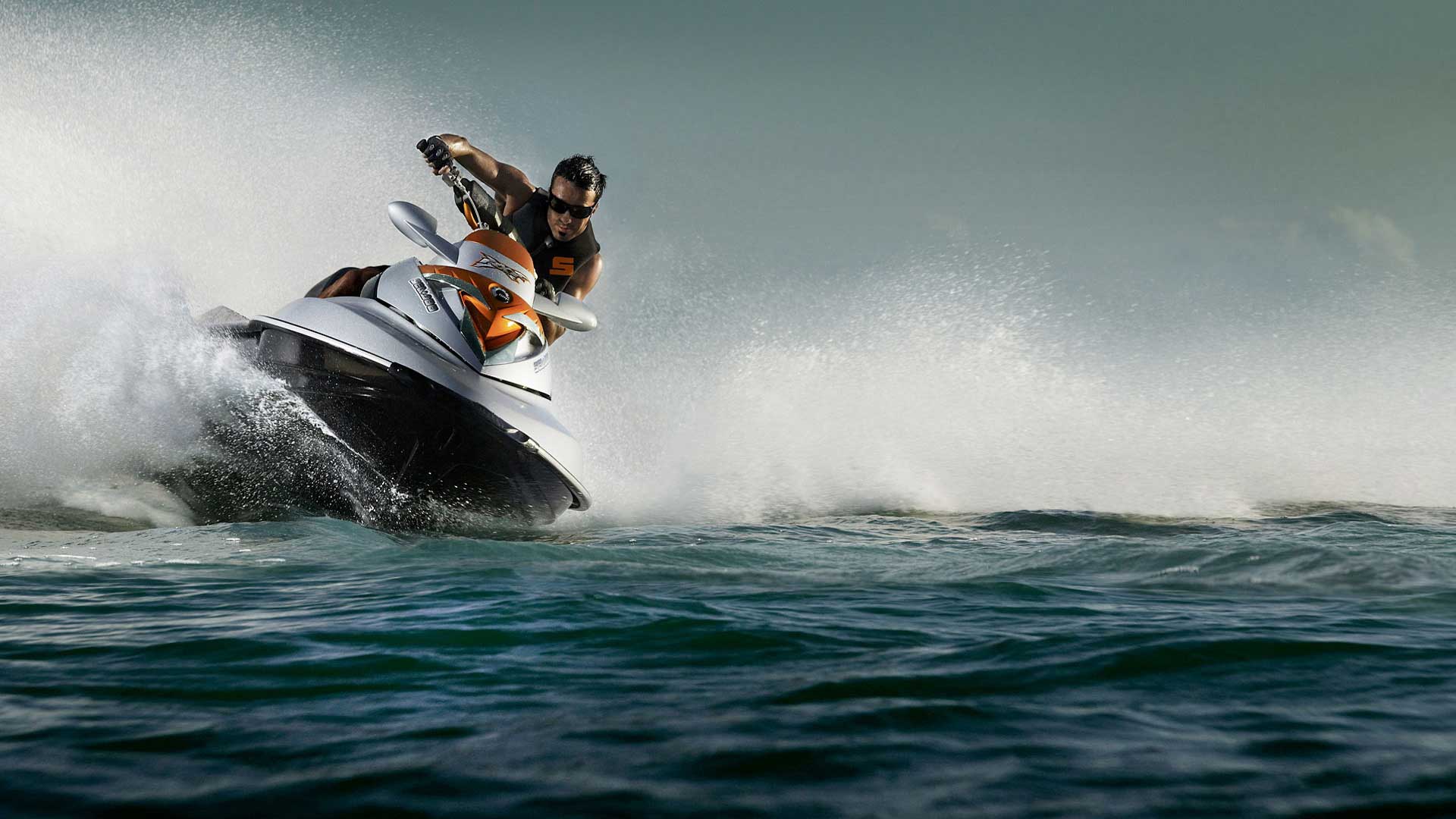 Adrenaline ride in groups on a jet ski